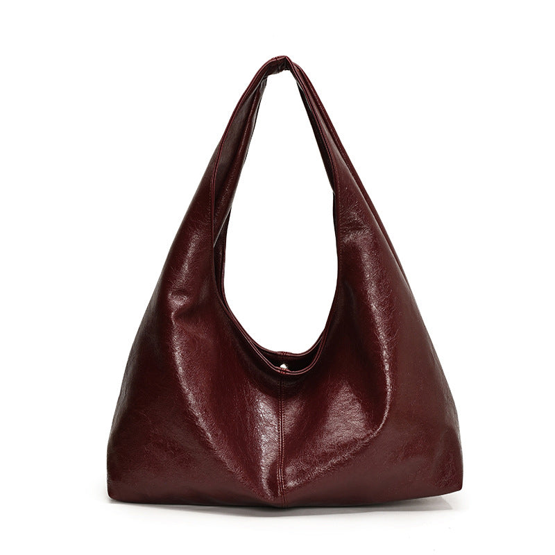Women's Large Capacity Korean Style Minority One Shopping Simple Women's Shoulder Bag