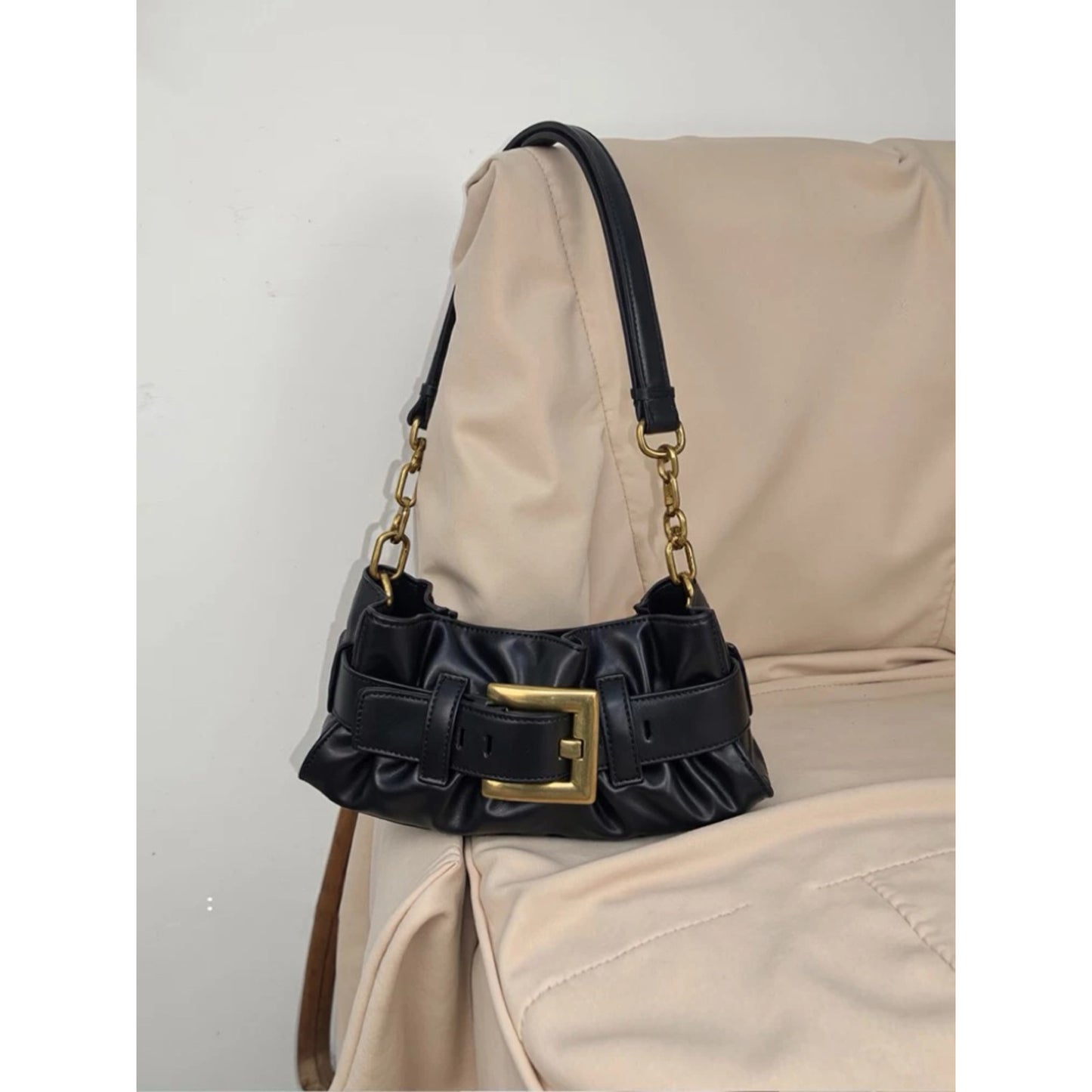 Women's Commuter Summer French Style Underarm High-grade Small Square Bag