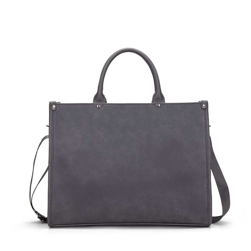 Men's Crazy Horse Leather Business Commute Fashion Bags