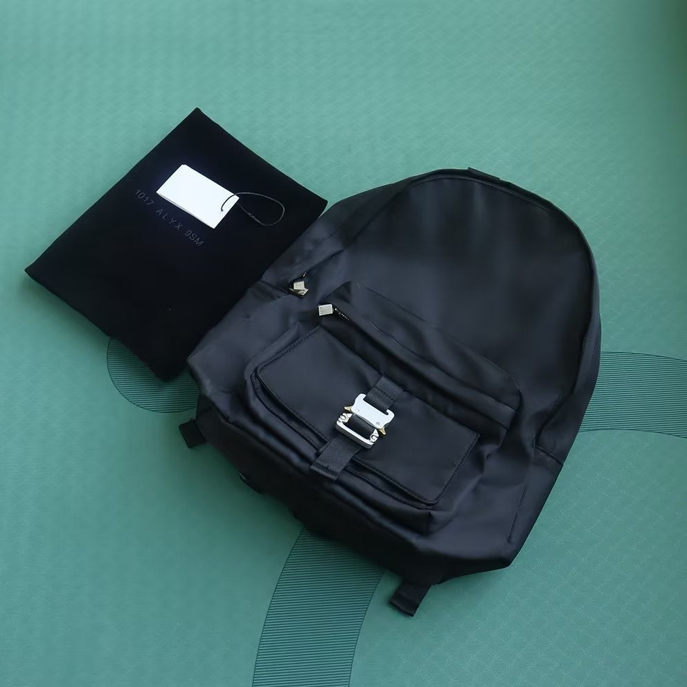 Women's & Men's Trendy Box Large Capacity Backpacks