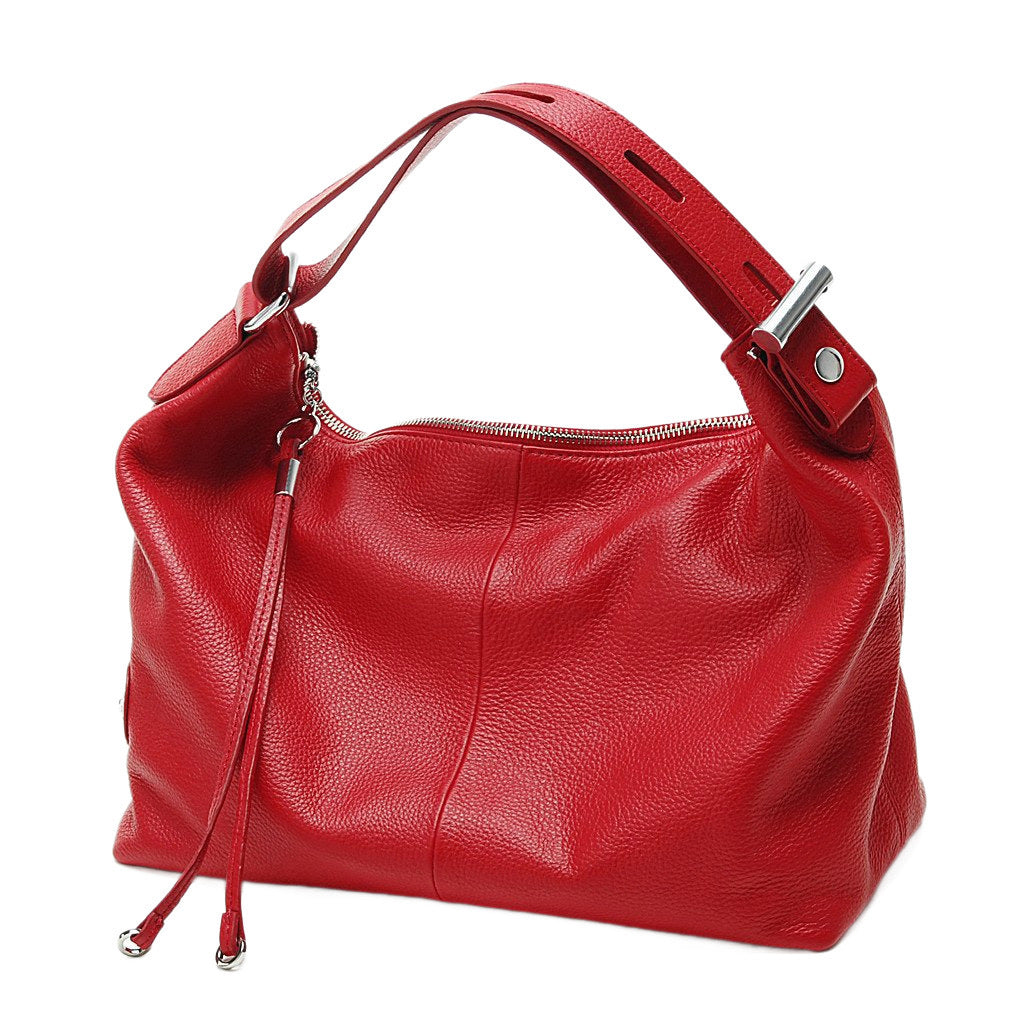 Popular Women's Soft Leather Large Capacity Women's Shoulder Bag