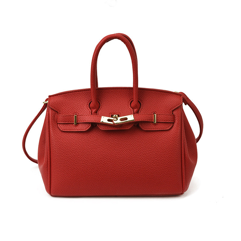Women's Platinum Versatile Large Capacity Spring Western Handbags