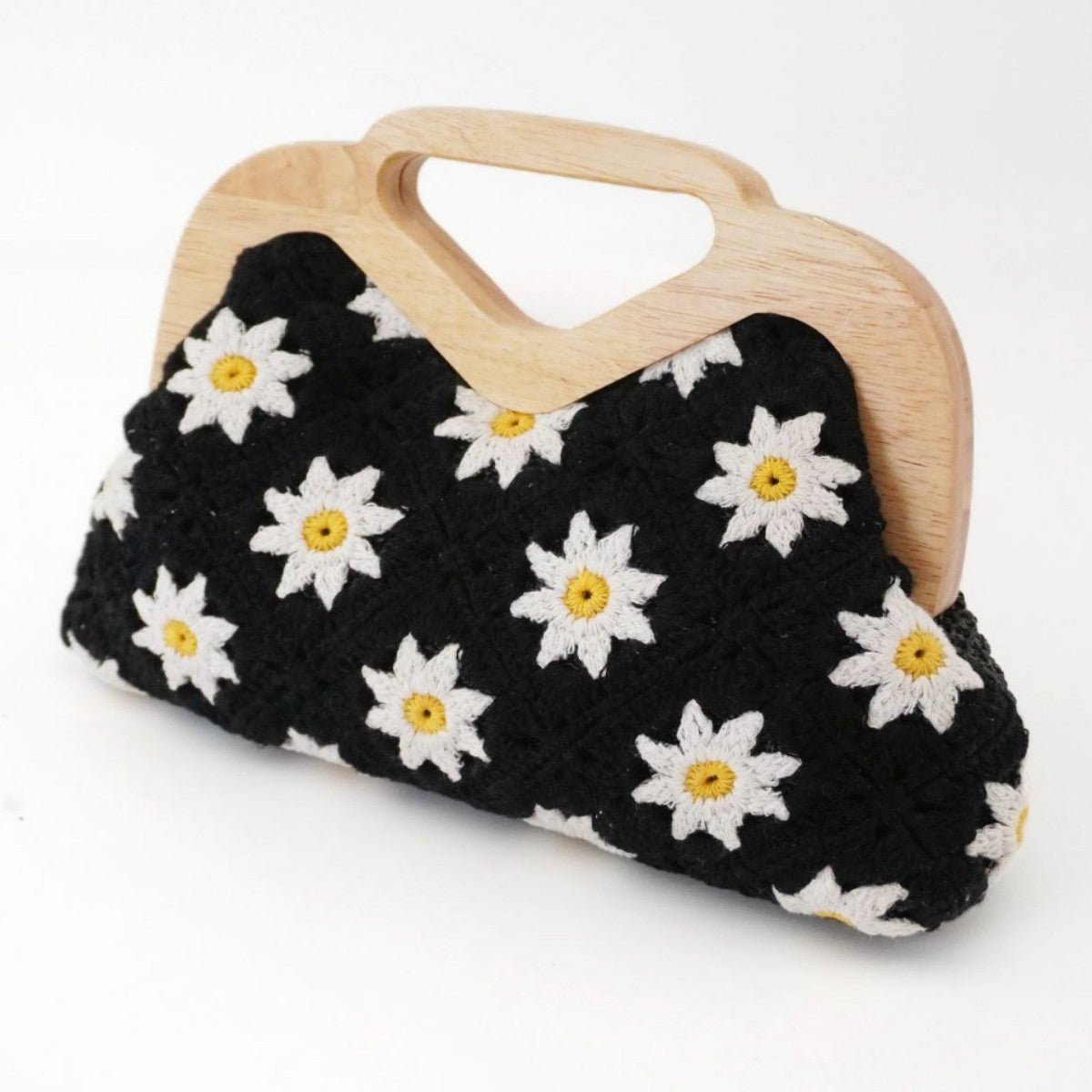 Women's Hand-woven Exquisite Pattern Sunflower Woven Clutch The Bags