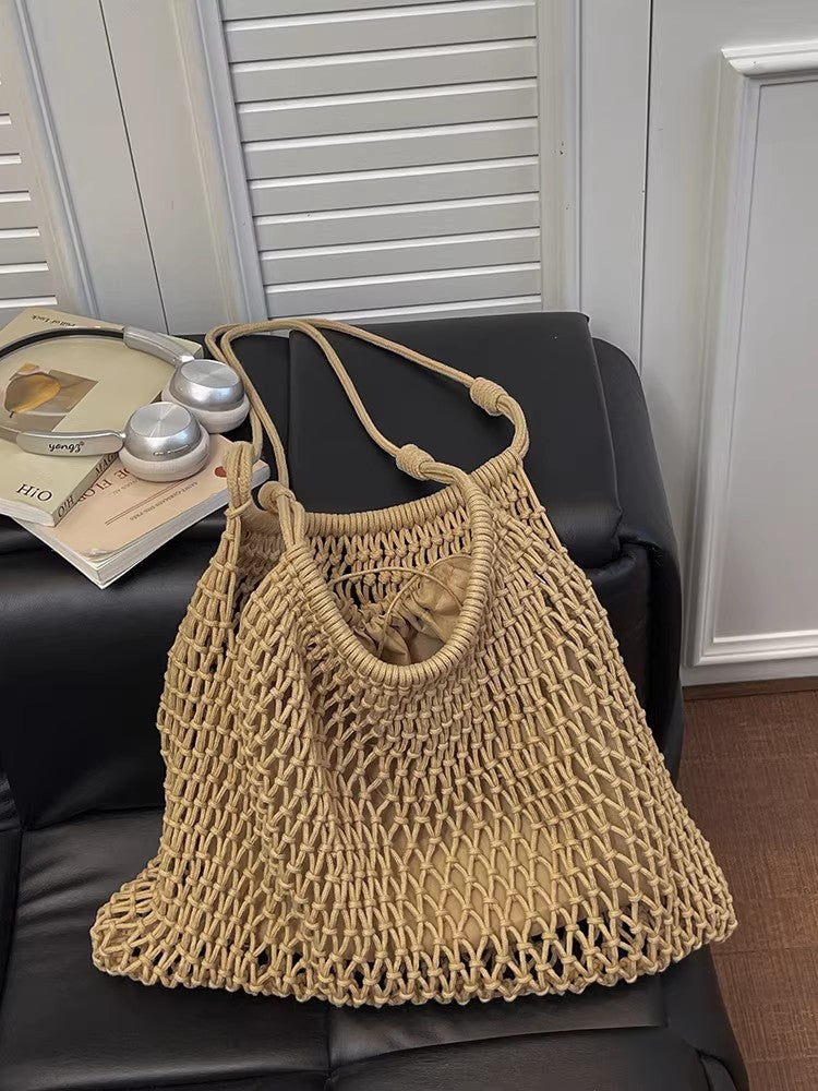 Capacity Female Summer Seaside Vacation Beach Women's Shoulder Bag