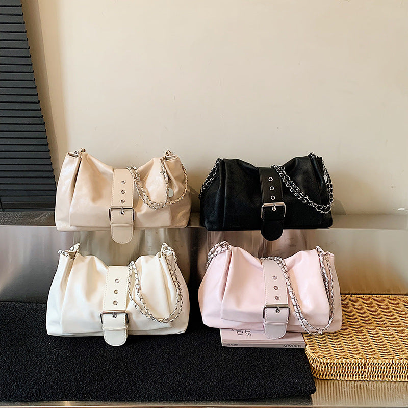 Women's Large Capacity Chain Class Commuter Bags