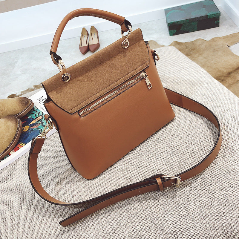 Women's Frosted Spring Korean Style Fashion Wide Strap Shoulder Bags