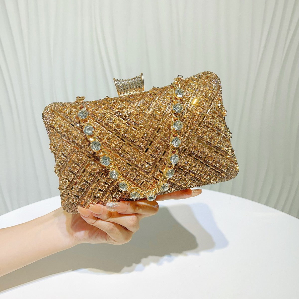 Rhinestone Party Fashion Exquisite Light Luxury Dinner Bag