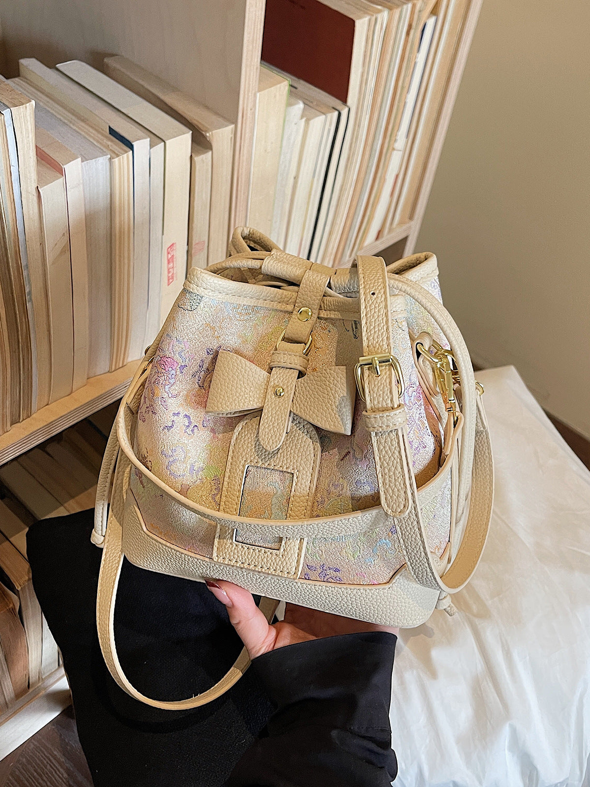Women's Live Broadcast Chinese Style Song Dynasty Brocade Bags