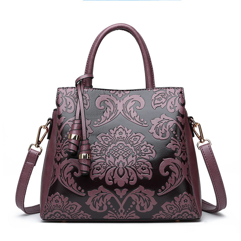 Women's Fashion Minimalist Trendy Retro Chinese Style Women's Messenger Bag