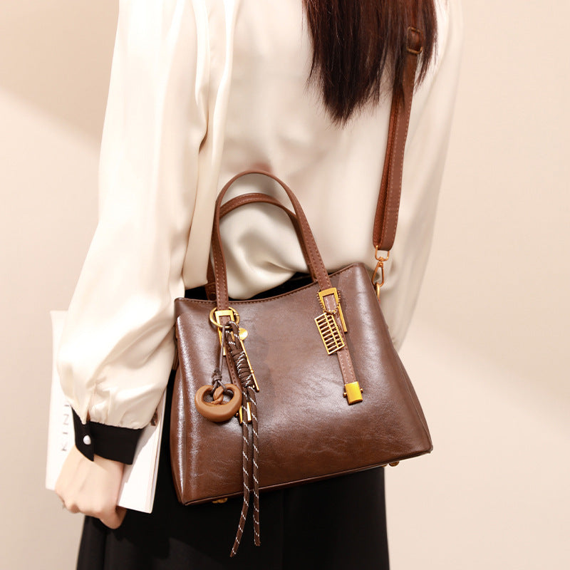 Korean Style Light Luxury Large Capacity Daily Handbags