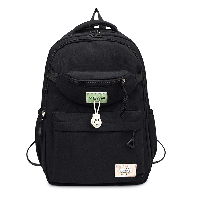 Graceful Large Capacity Portable Computer Thickening College Student Schoolbag