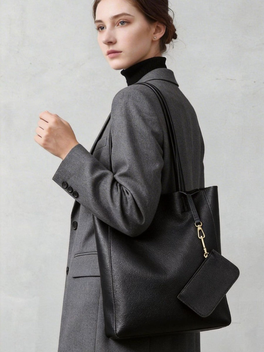 Leather First Layer Niche Large Capacity Shoulder Bags