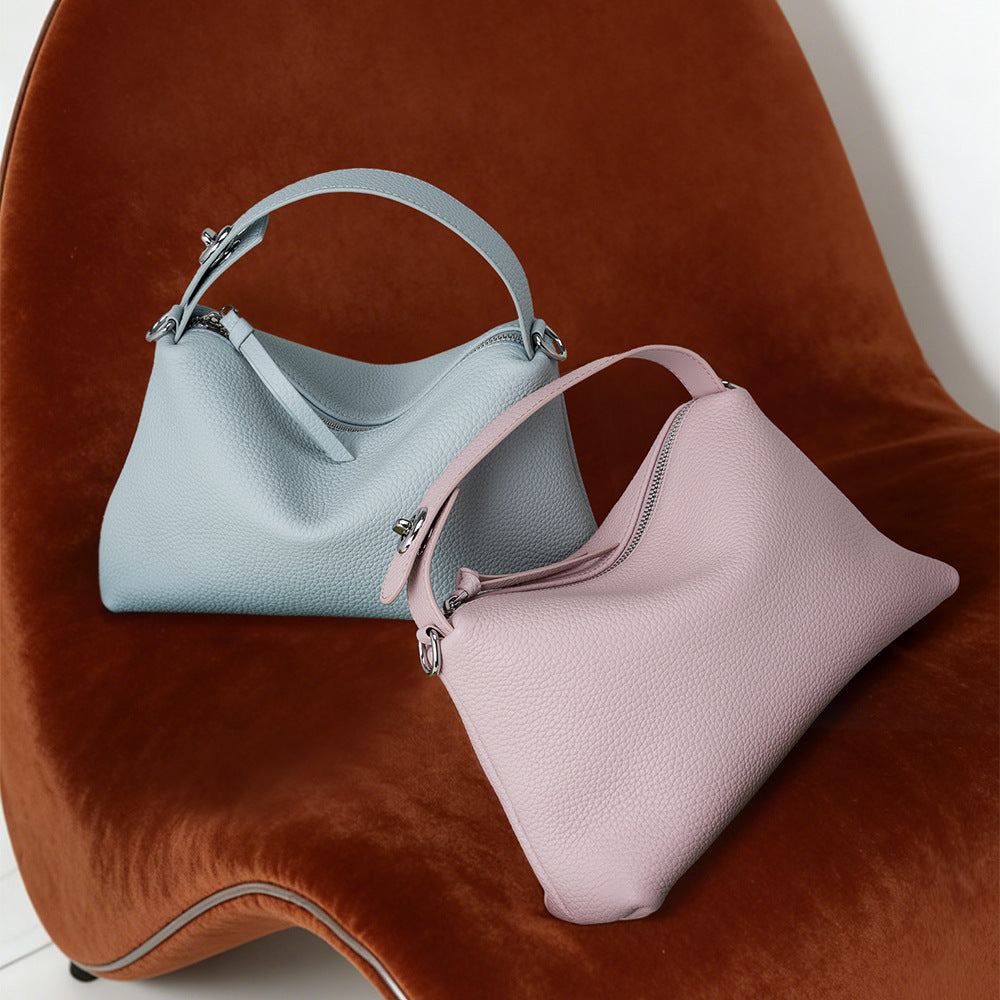 Women's Light Luxury Leather Stylish Simple Versatile Women's Messenger Bag