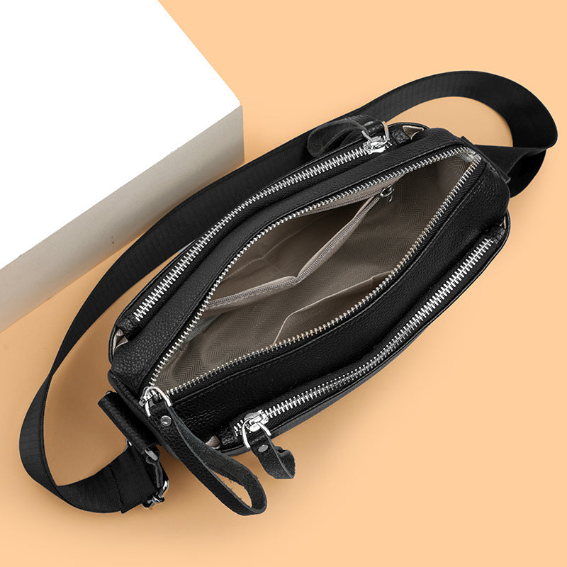Women's Genuine Leather First Layer Cowhide Fashion Women's Shoulder Bag