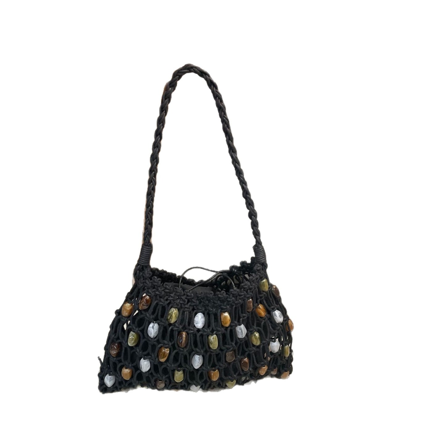 Hollow Acrylic Woven Mobile Seaside Vacation Beach Wax Handbags