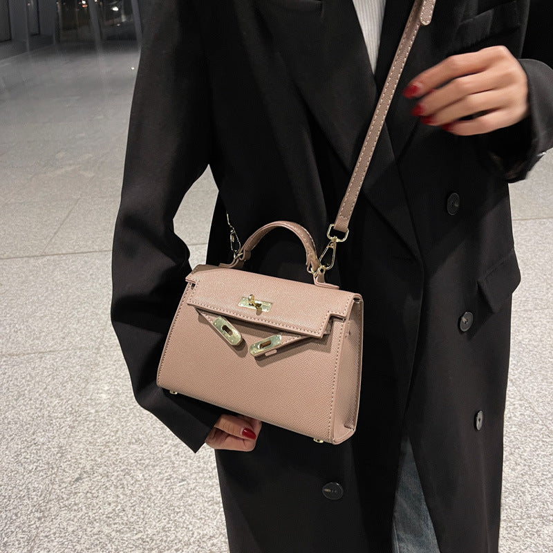 Women's Advanced Texture Portable Retro Kelly Women's Shoulder Bag
