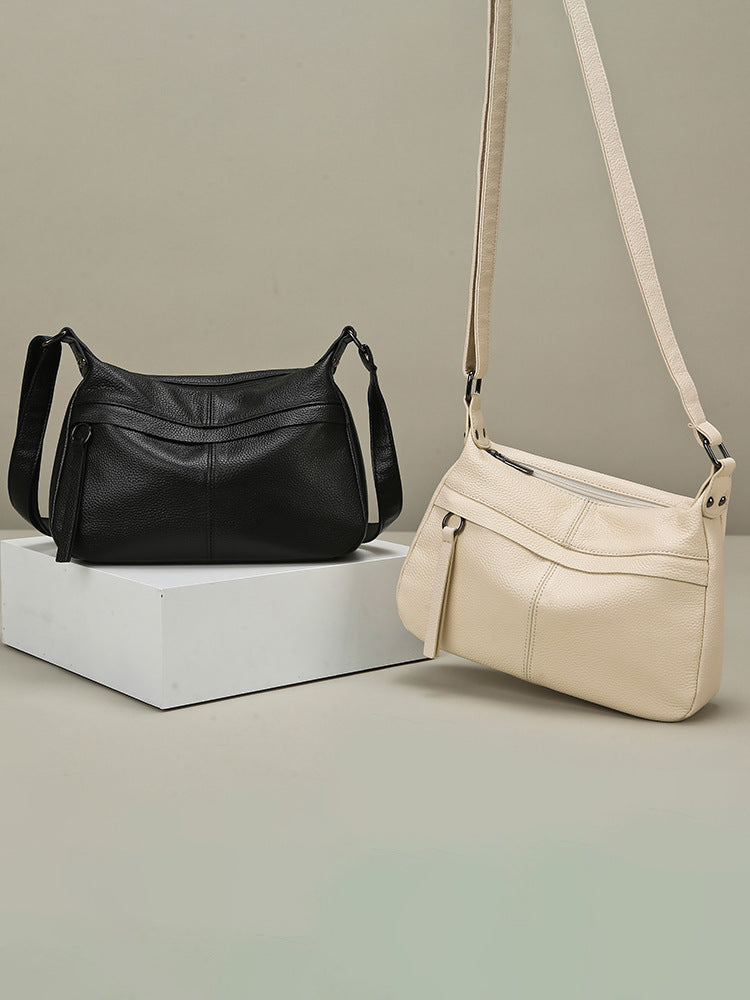 Women's Genuine Leather Fashion Large Capacity Soft Bags
