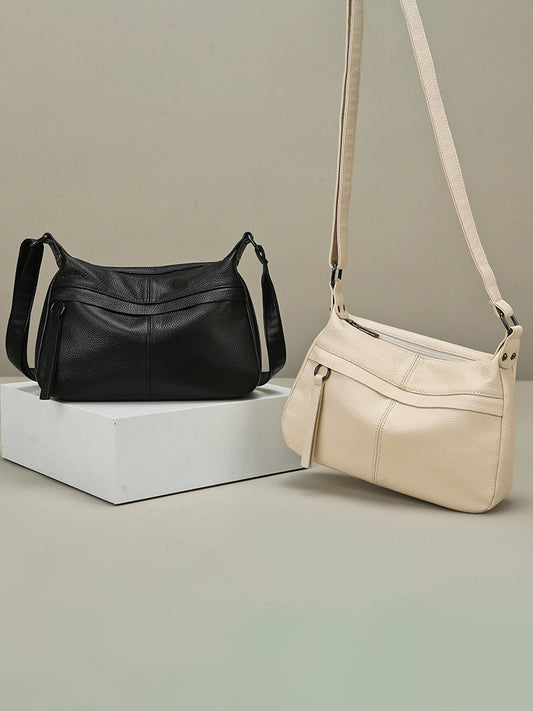 Women's Genuine Leather Fashion Large Capacity Soft Bags