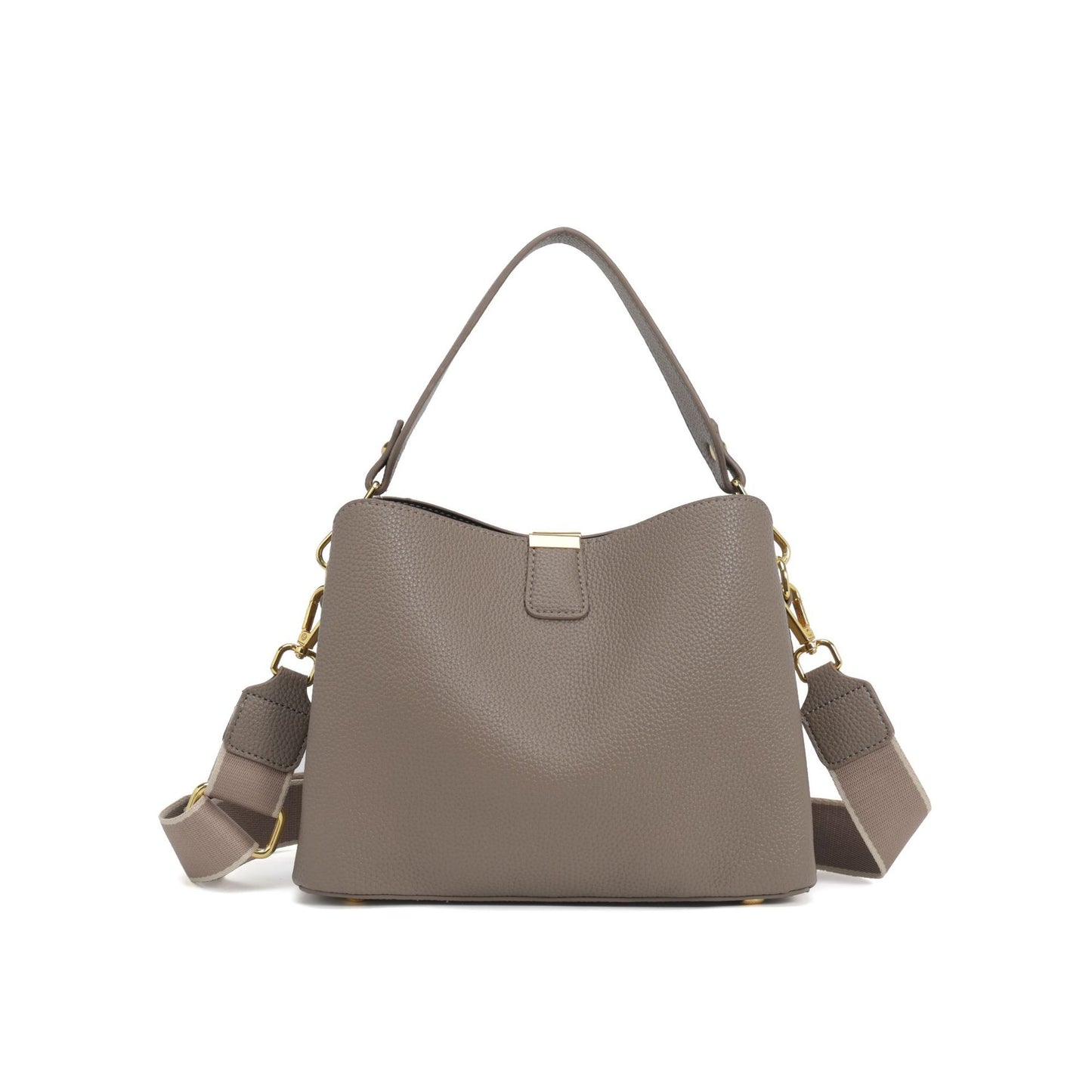Women's High-grade Litchi Pattern Niche Large Capacity Bags