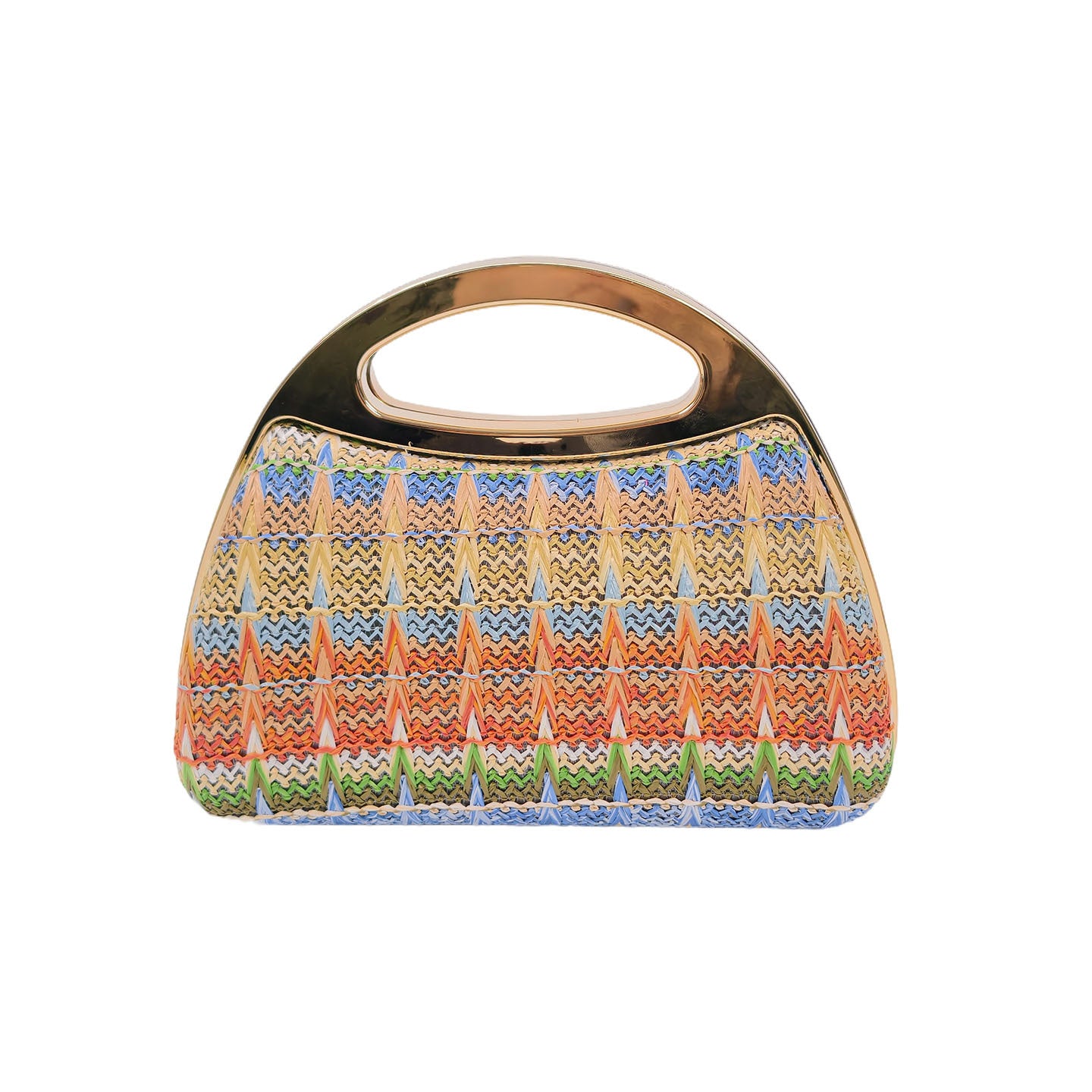 Women's Woven Shell Fresh Literature Art Versatile Chain Bags