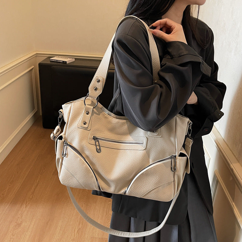 Women's Large Capacity High-grade Light Luxury Trendy Cool Sweet Women's Shoulder Bag