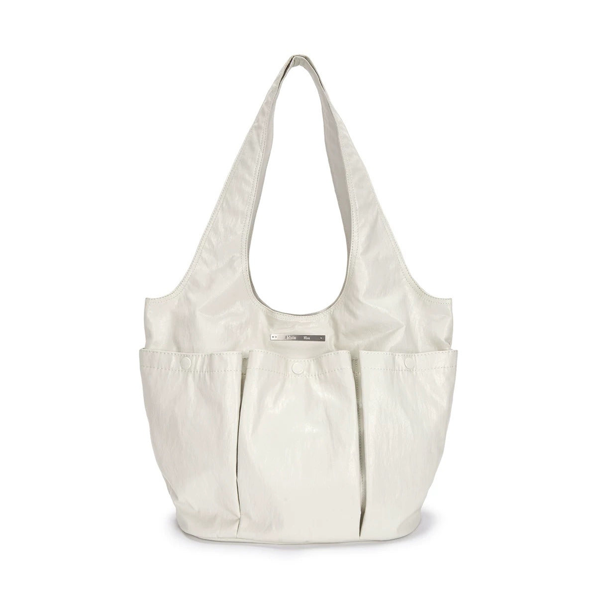 Summer Niche Pleated Double Pocket Portable Bags