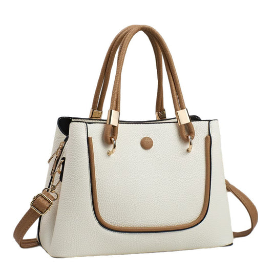 Women's Style Stylish Good Texture Contrast Color Women's Handbag