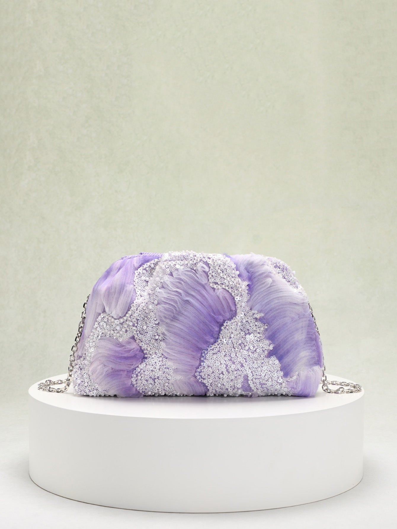 Women's Ink Style Bead Tube Plate With Handbags