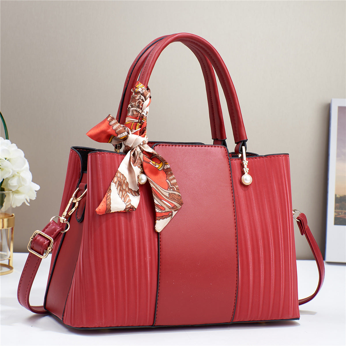 Women's Popular Fashion High Sense Trend Large Capacity Men's Bags
