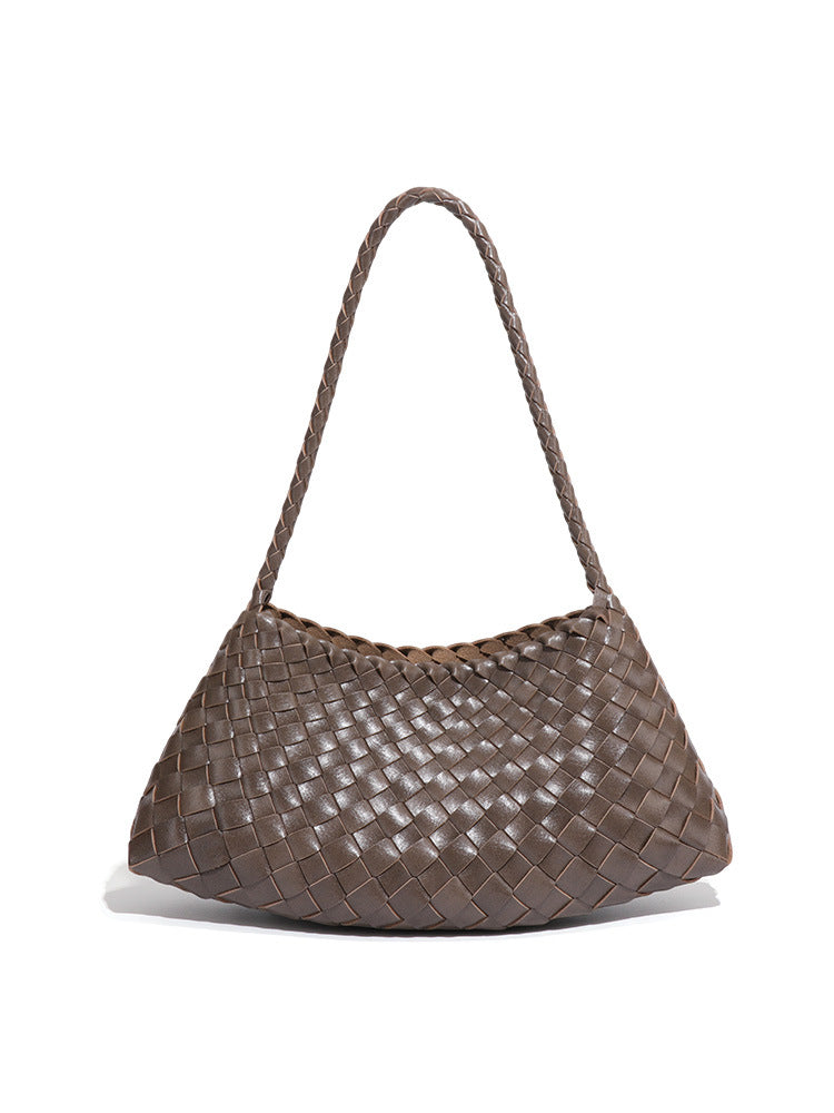 Women's Woven Retro Hand-woven Vegetable Basket Simple Bags