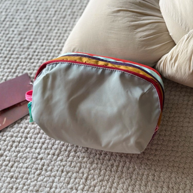 Alpaca Dopamine Color Outing Haversack Large Capacity Waterproof Nylon Wash Makeup Bag