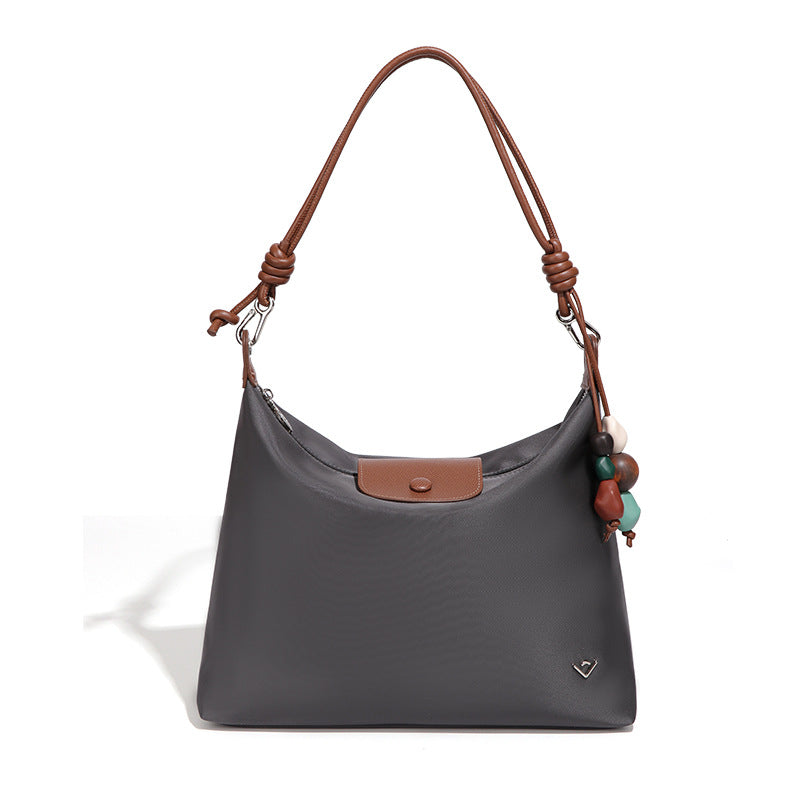 Women's Idle Style Nylon Large Capacity Totes Tote Bag