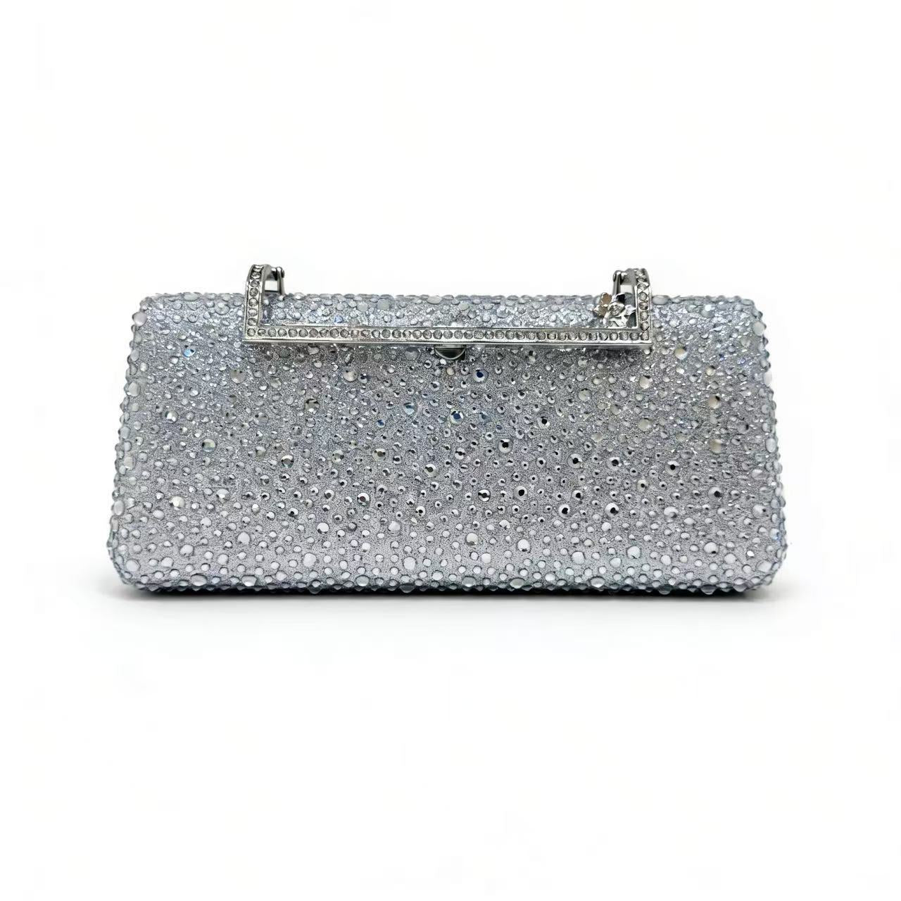 Women's Light Luxury Full Diamond Rhinestone Banquet Party Dinner Bag
