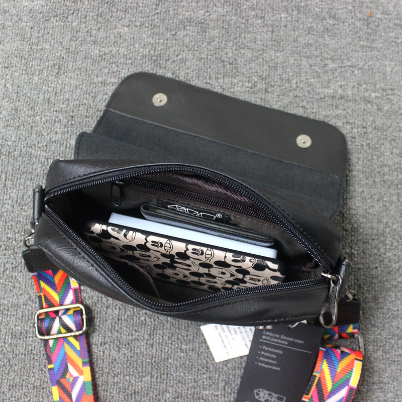 Women's & Men's Fashion Trendy Ribbon Street Style Retro Men's Shoulder Bag