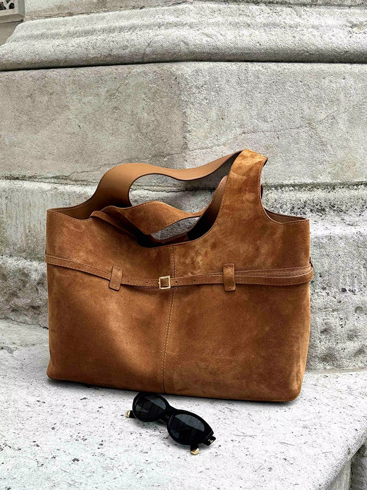 Soft Leather Fashion Large Capacity Totes Women's Shoulder Bag