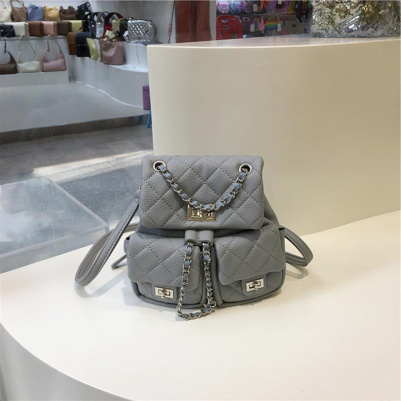 Cabinet Sense Classic Style Rhombus Chain Women's Handbag