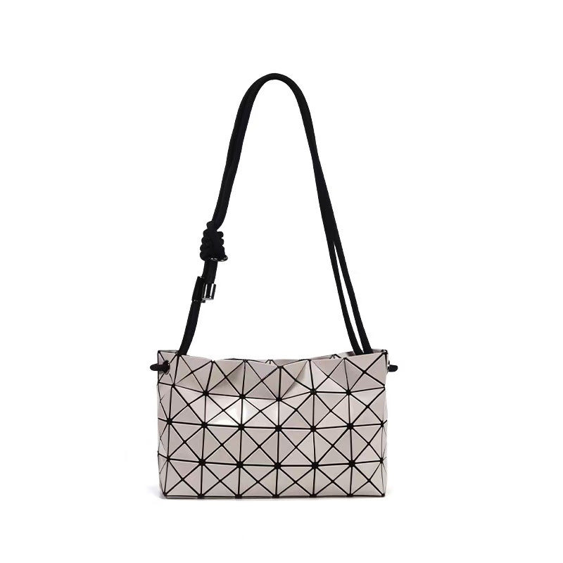Spring Geometric Rhombus Fashion Drawstring Underarm Women's Messenger Bag