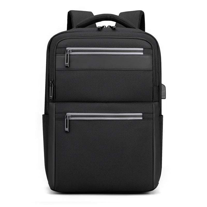 Women's & Men's Waterproof Computer Notebook Simple High Sense Business Backpack