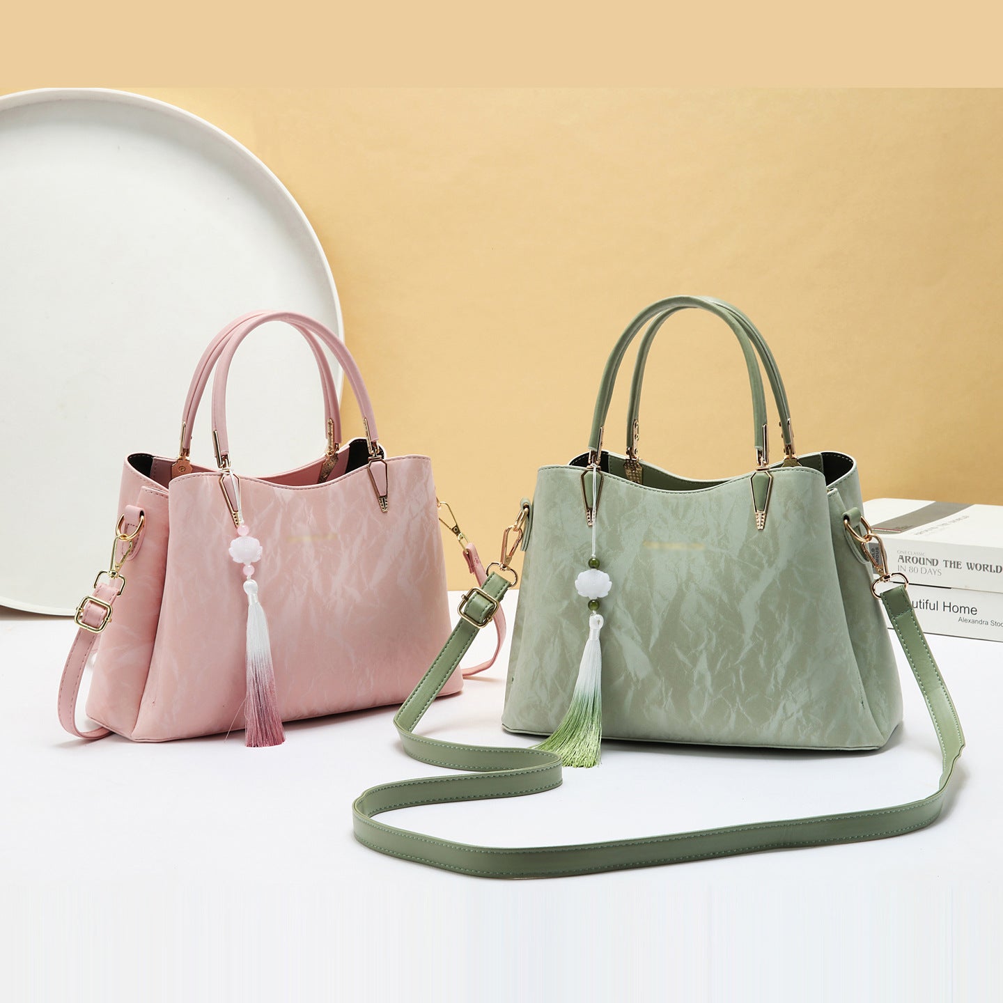 Women's Chinese Style Large Capacity Gift Mom Women's Handbag