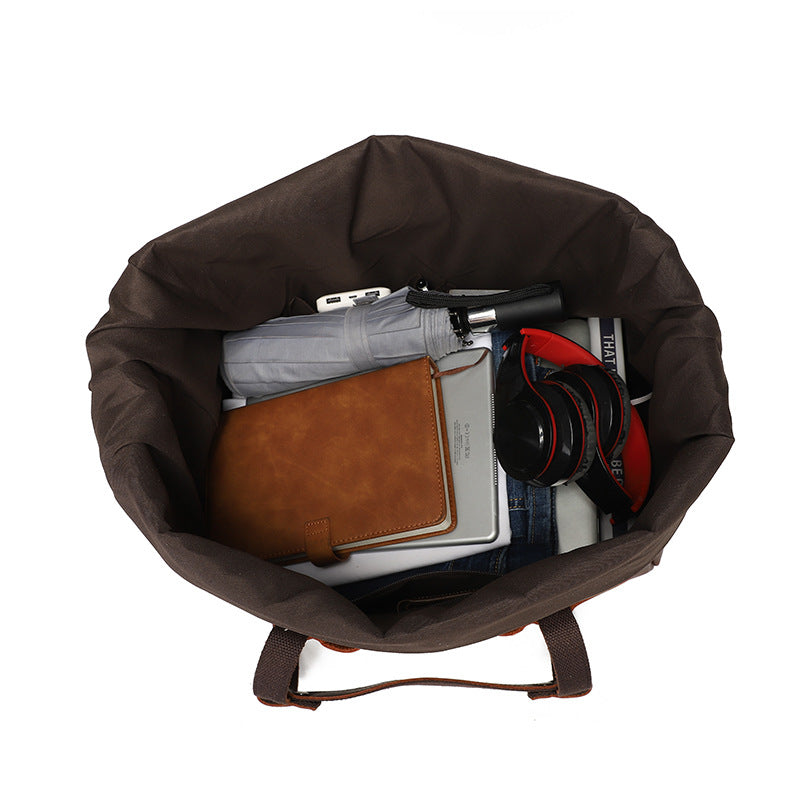 Innovative Pretty Men's Waxed Canvas Vintage Men's Tote