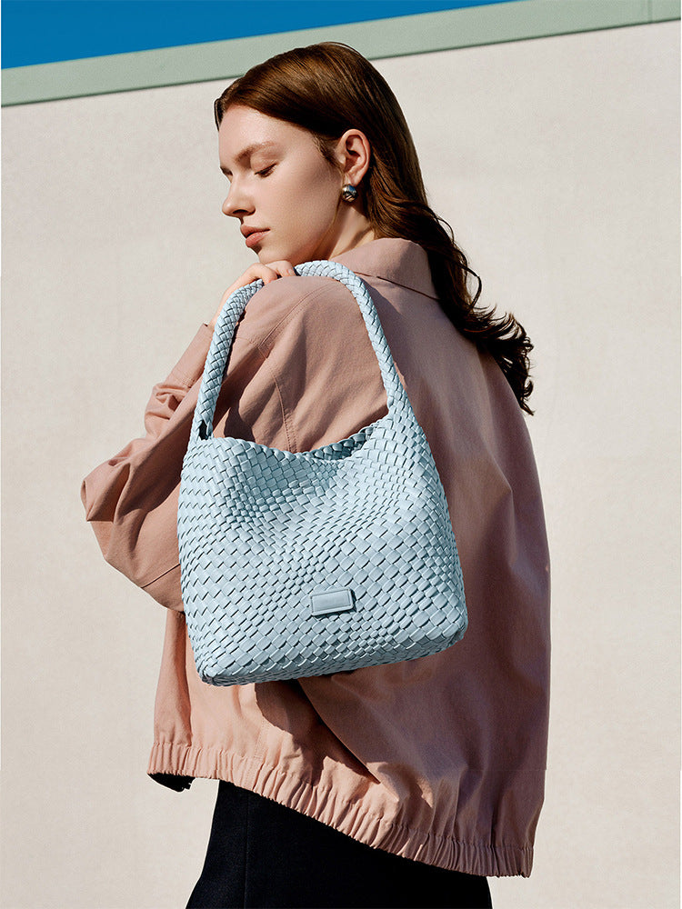Design Hand-woven Fashion Light Luxury Underarm Women's Shoulder Bag