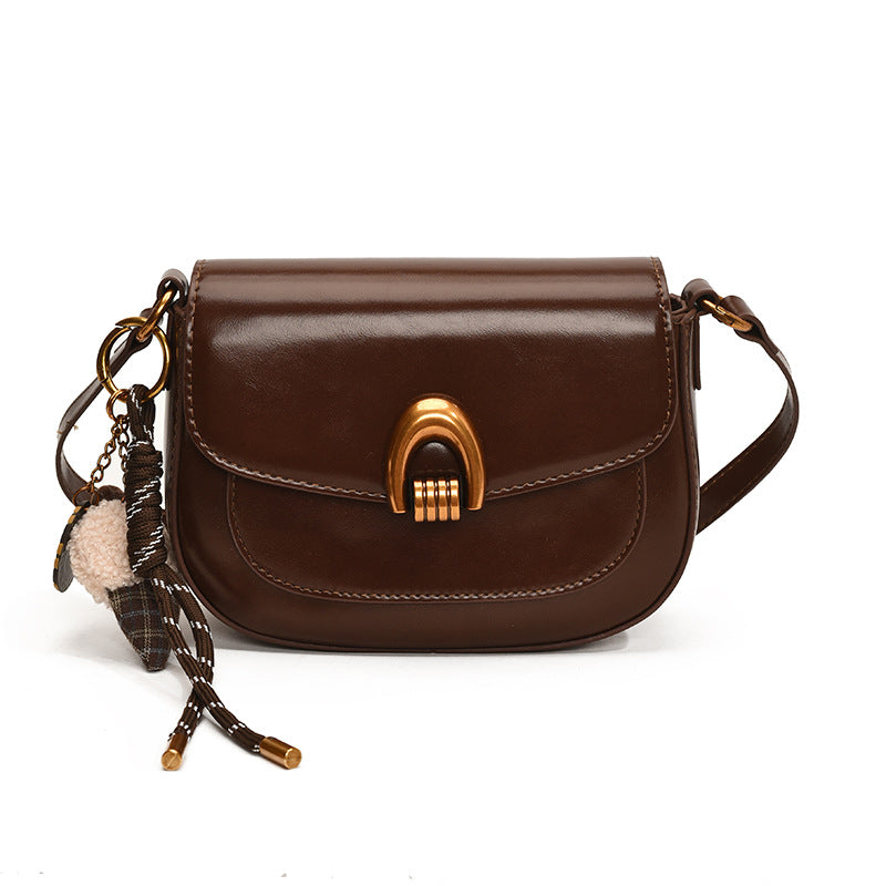 Women's Retro Minority Underarm Fashionable Fashion Saddle Women's Shoulder Bag