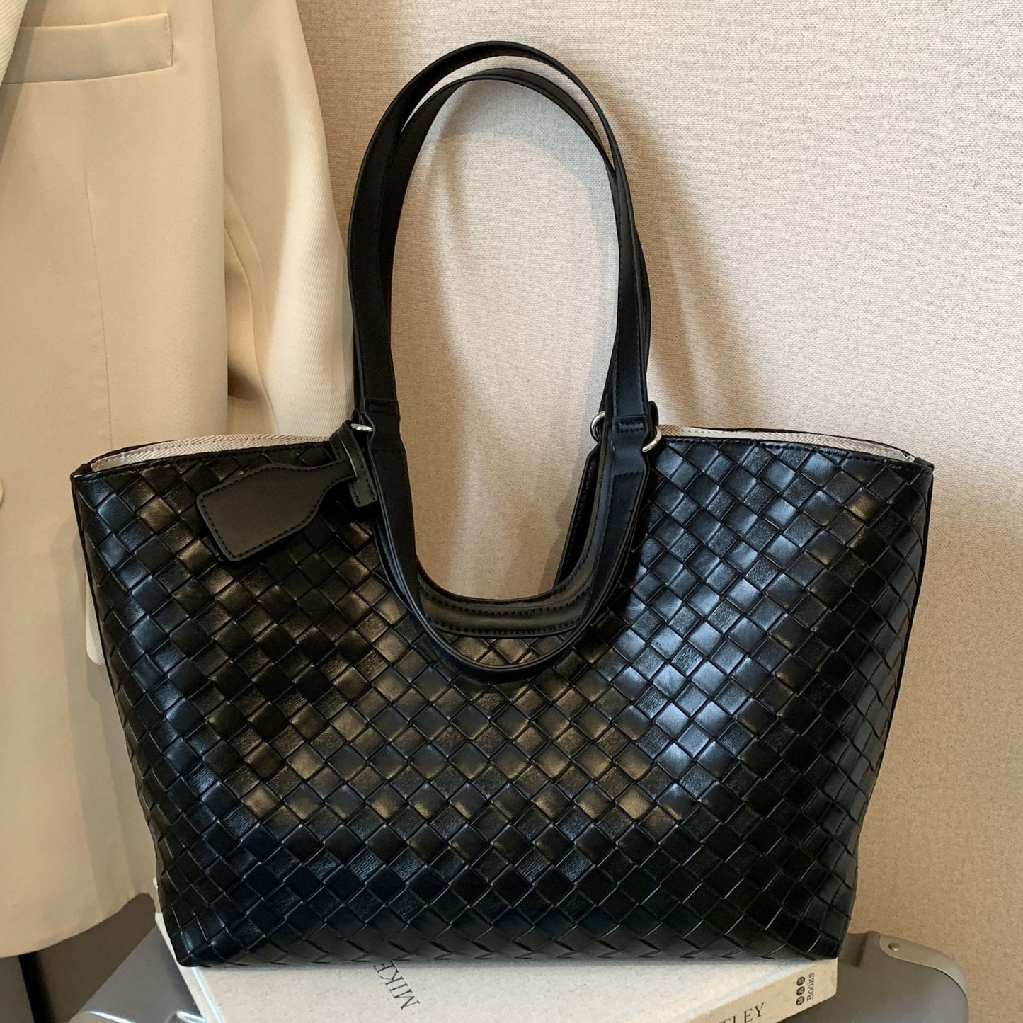 Women's Design Vintage Weave Large Capacity Totes Mother Tote Bag