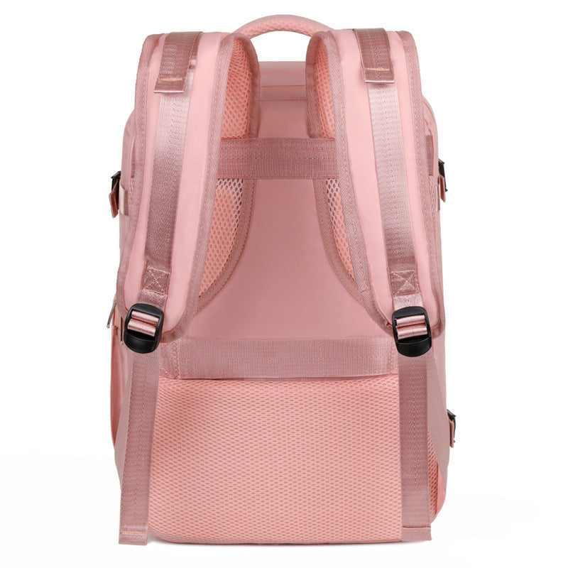 Trendy Large Capacity Portable Double Zipper Business Backpack