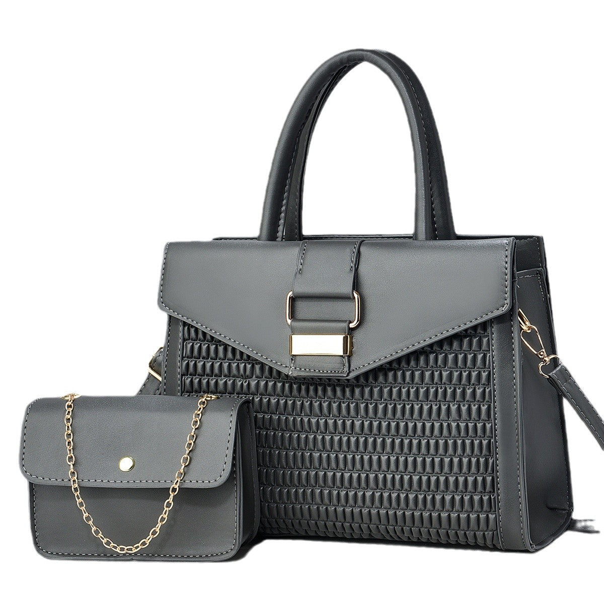 Design Light Luxury Exquisite High-grade Two-piece Large Handbags