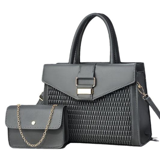 Design Light Luxury Exquisite High-grade Two-piece Large Handbags