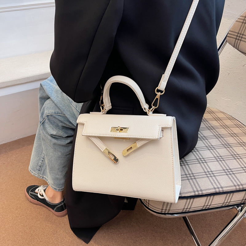 Women's Advanced Texture Portable Retro Kelly Women's Shoulder Bag