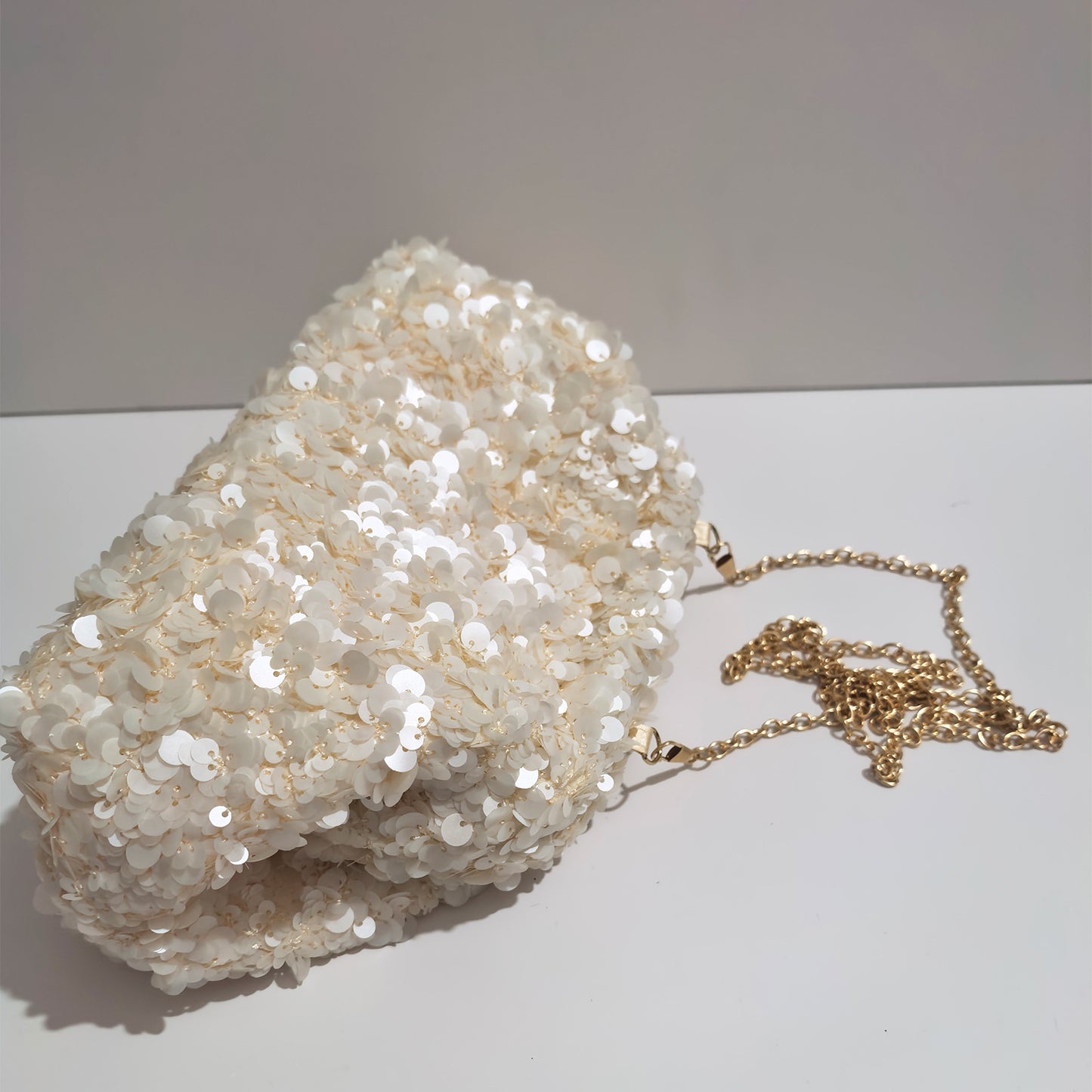 Sequin Fashion High Sense Sequins Dinner Versatile Chain Women's Messenger Bag