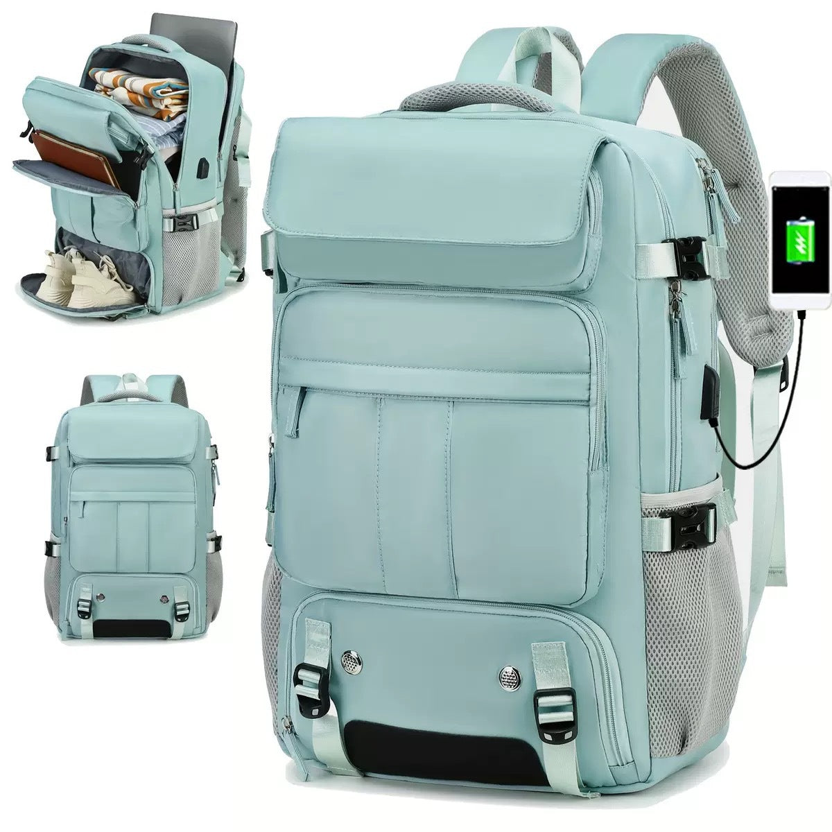 Men's Large Capacity High-grade Hiking Waterproof Backpacks