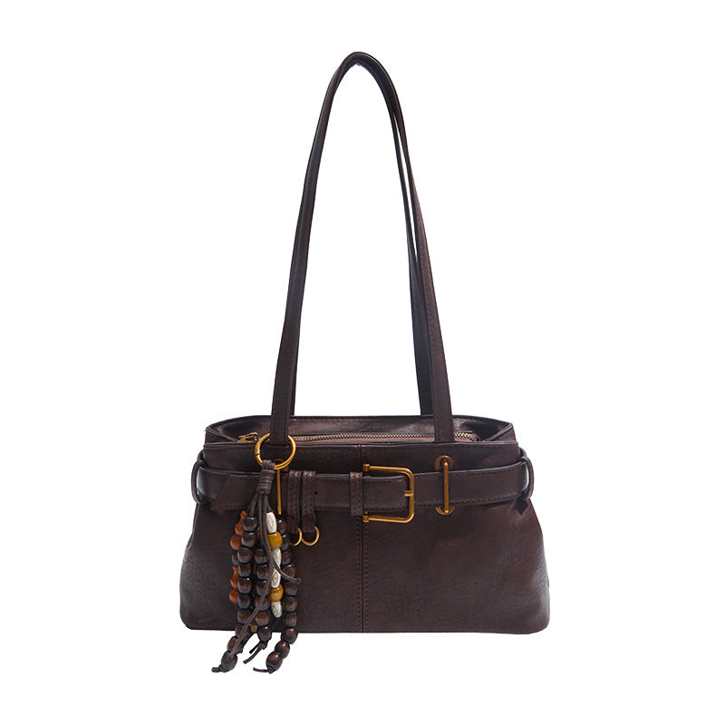 Fashion Trend Texture Solid Color Everyday Underarm Bag